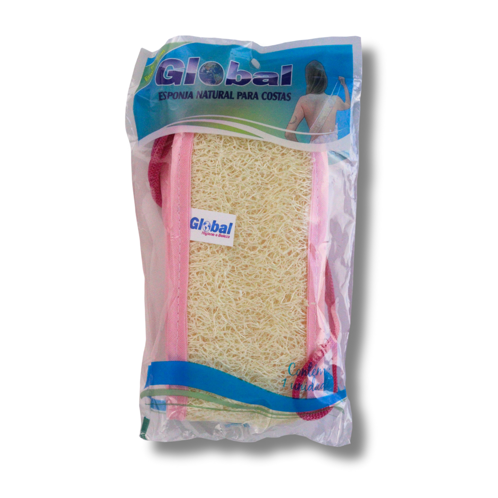 ESPONJA PARA BANHO NATURAL PARA COSTAS